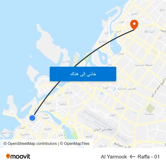 Raffa - 01 to Al Yarmook map