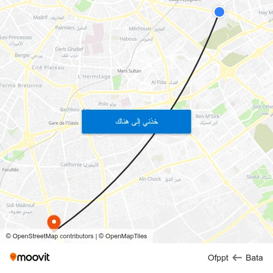 Bata to Ofppt map