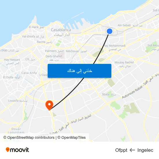 Ingelec to Ofppt map