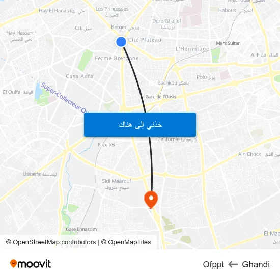 Ghandi to Ofppt map
