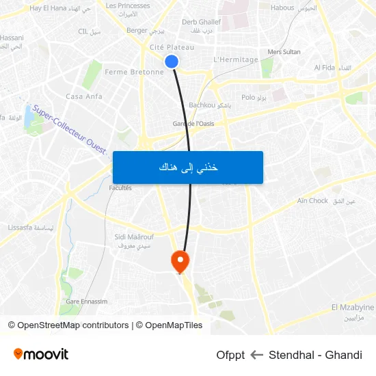 Stendhal - Ghandi to Ofppt map