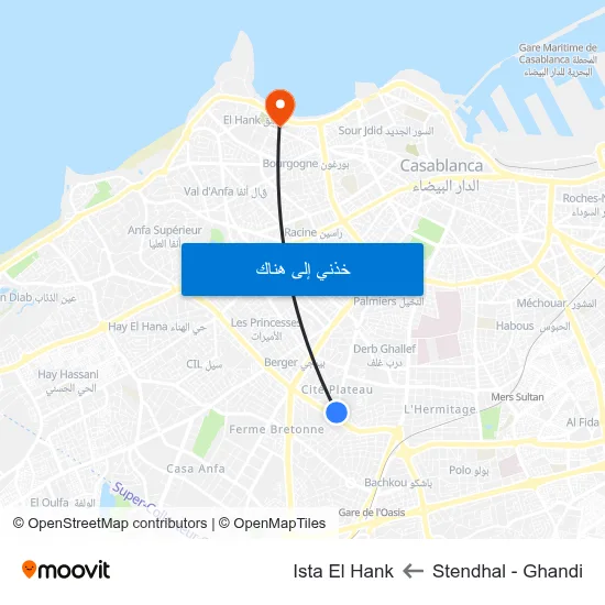 Stendhal - Ghandi to Ista El Hank map