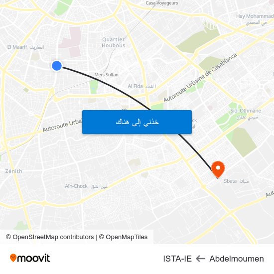 Abdelmoumen to ISTA-IE map