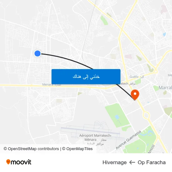 Op Faracha to Hivernage map