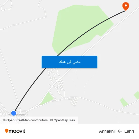 Lahri to Annakhil map