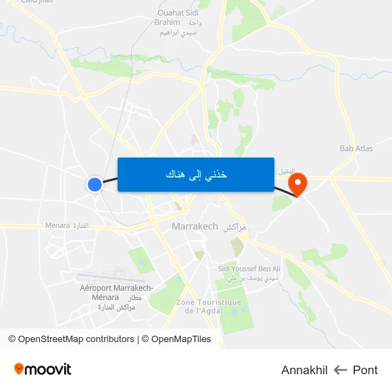 Pont to Annakhil map