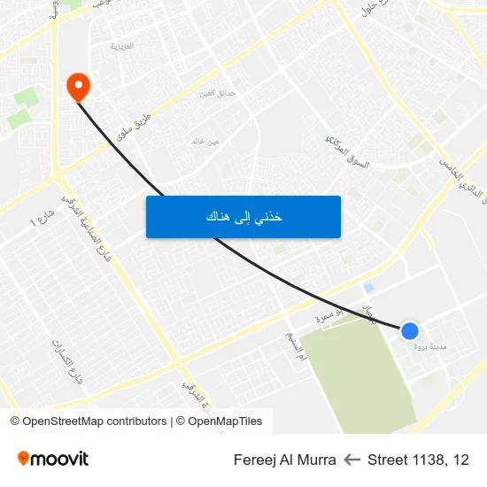 Street 1138, 12 to Fereej Al Murra map