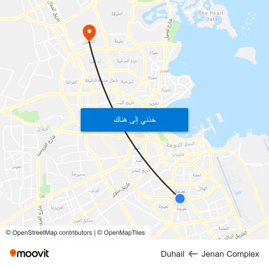 Jenan Complex to Duhail map