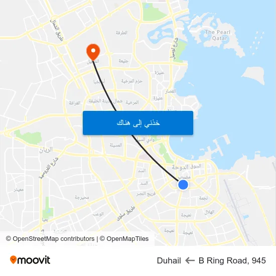 B Ring Road, 945 to Duhail map