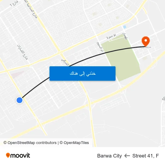 Street 41, F to Barwa City map
