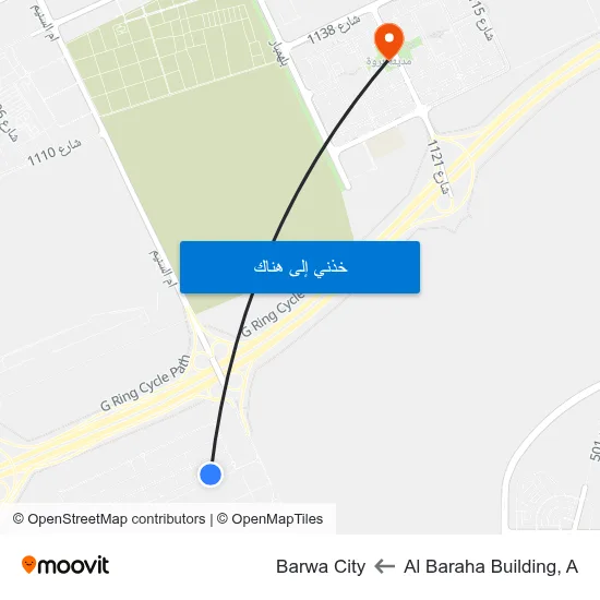 Al Baraha Building, A to Barwa City map