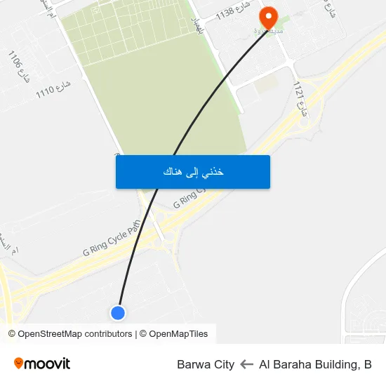 Al Baraha Building, B to Barwa City map