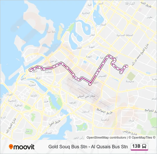 13b-route-schedules-stops-maps-dubai-taxi-corparation-main