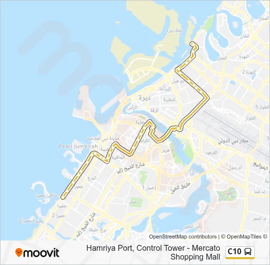 C10 Route: Schedules, Stops & Maps - Hamriya Port (Updated)