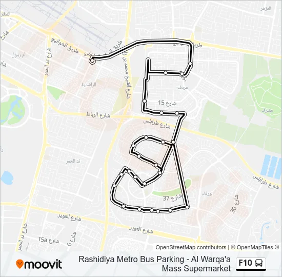 F10 Bus Line Map