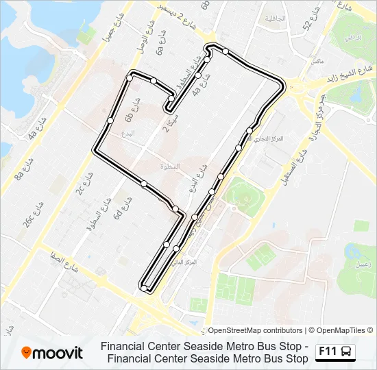 F11 Bus Line Map