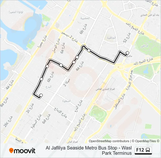 F12 Bus Line Map