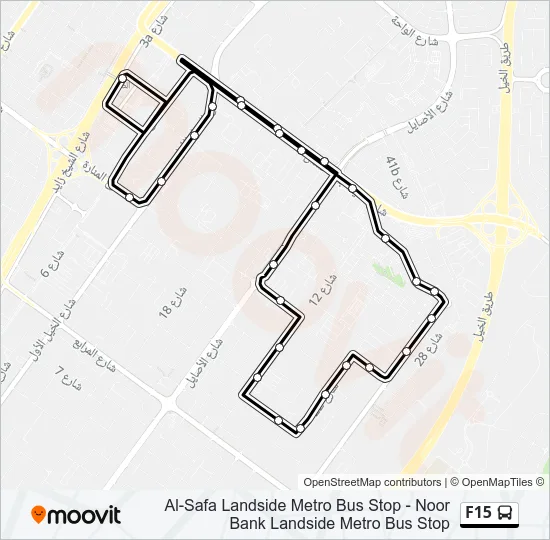 F15 Bus Line Map