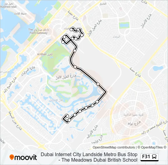 F31 Bus Line Map