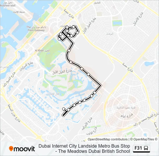 F31 Bus Line Map