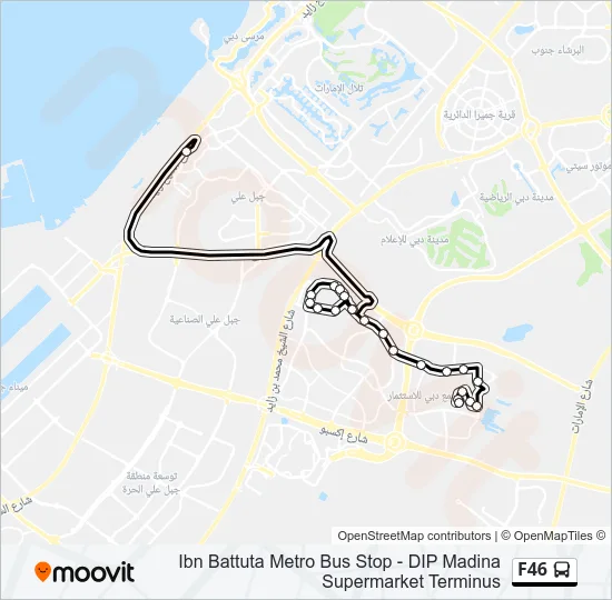 F46 Bus Line Map