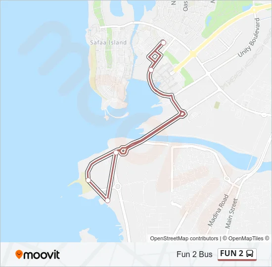 FUN 2 Bus Line Map
