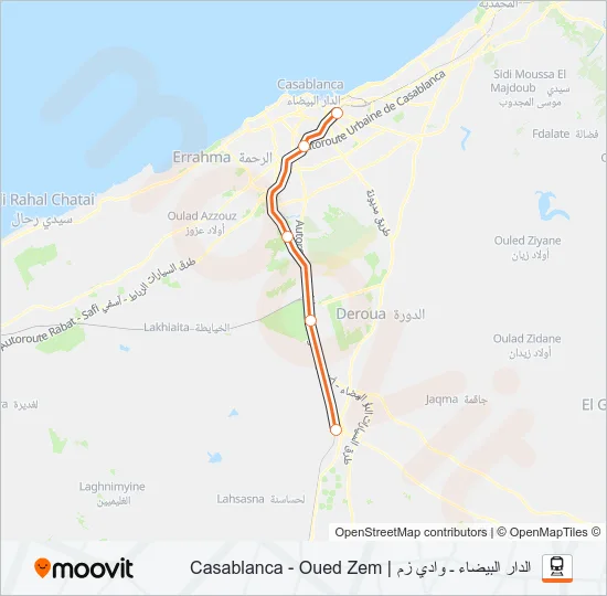 TGL Train Line Map