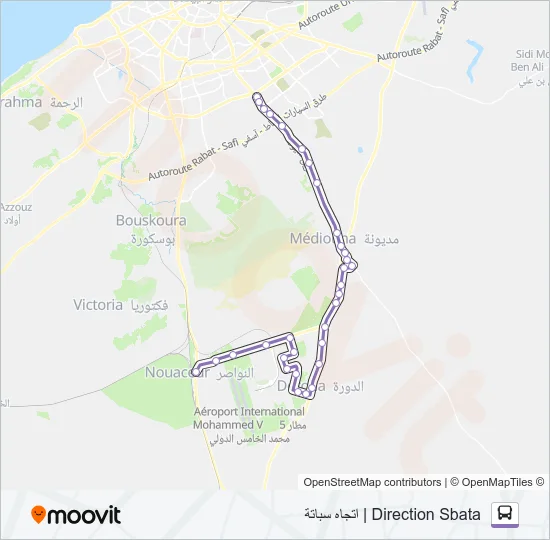 312 Bus Line Map