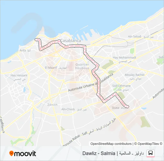 11 Bus Line Map