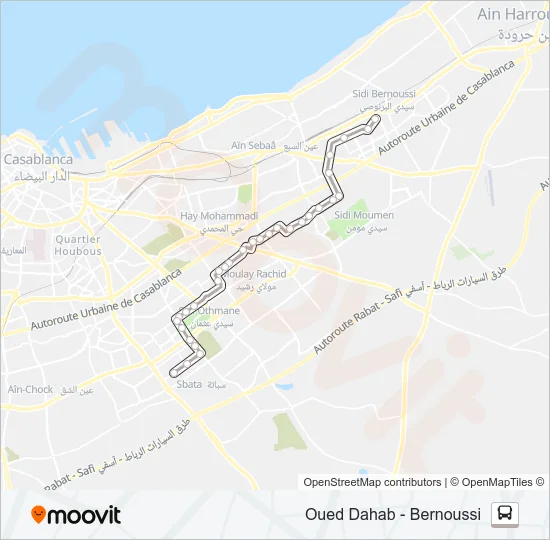 64 Bus Line Map
