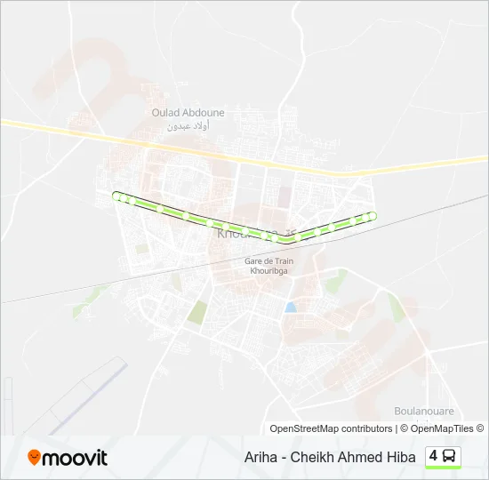 4 Bus Line Map