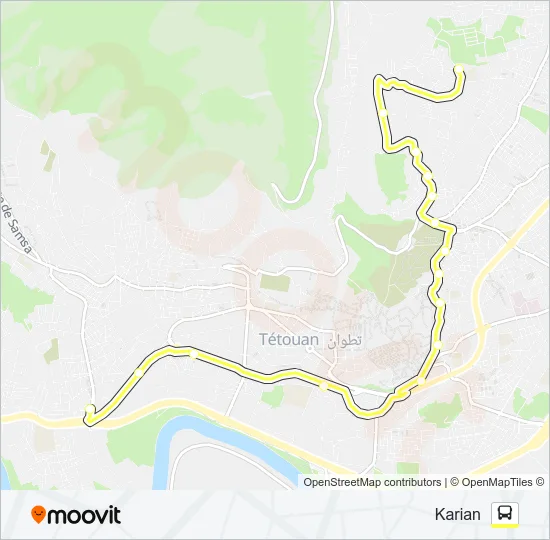 9 Bus Line Map