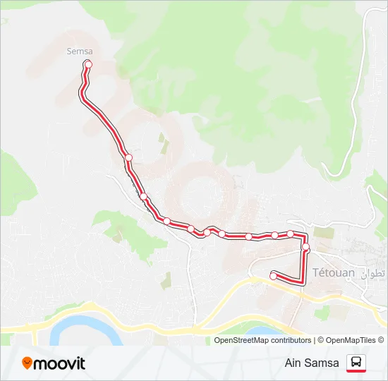 11 Bus Line Map