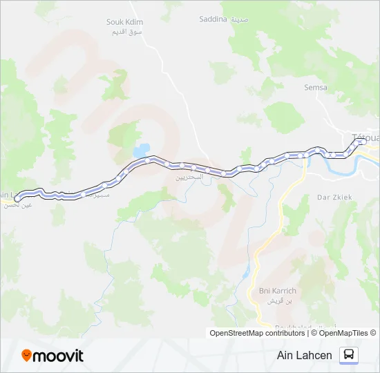 23 Bus Line Map