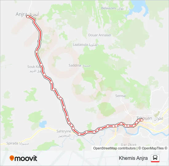 24 Bus Line Map