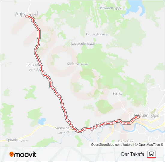 24 Bus Line Map