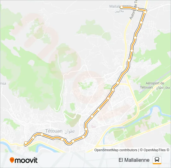 26 Bus Line Map