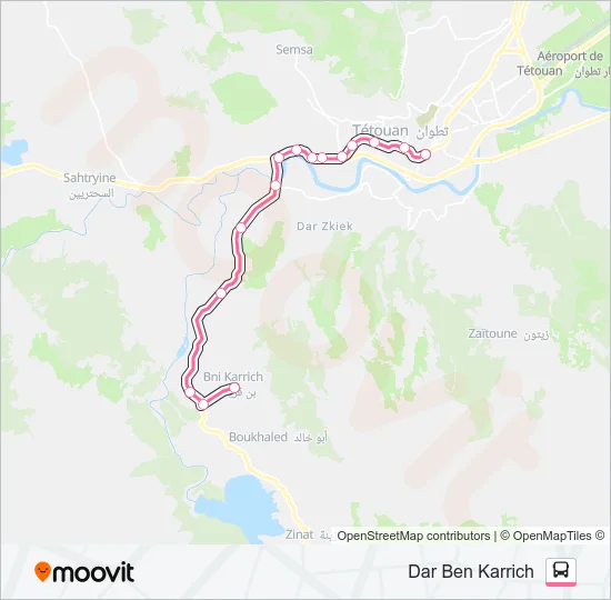 27 Bus Line Map