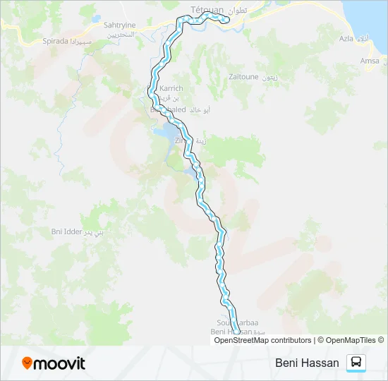 29 Bus Line Map