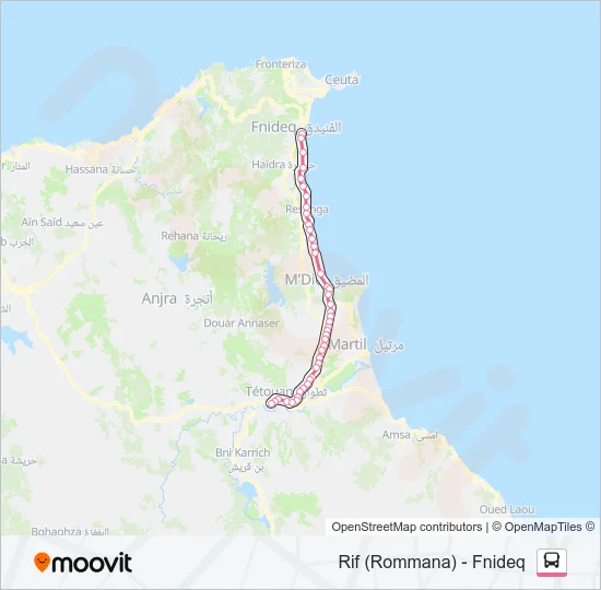 35 Bus Line Map