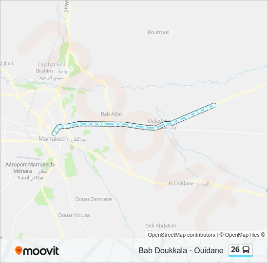 26 Bus Line Map