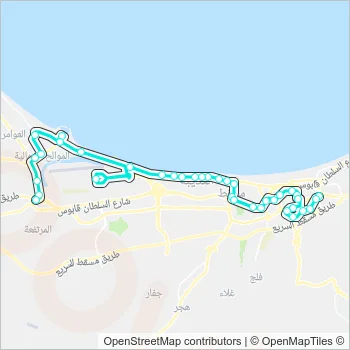8 Bus Line Map