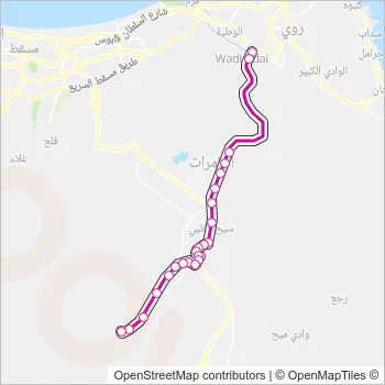 5 Bus Line Map