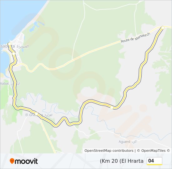 04 bus Line Map