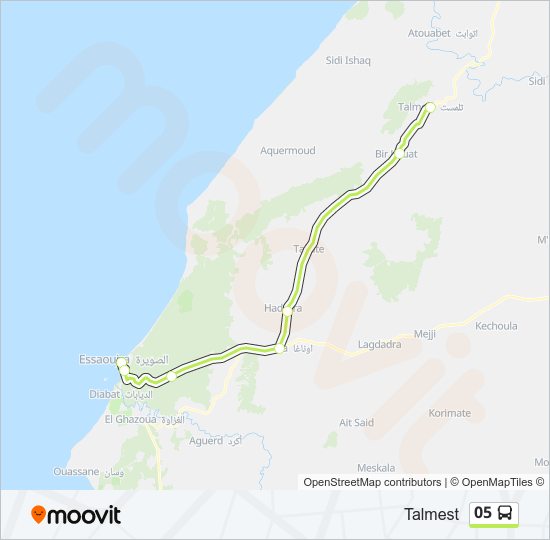 05 bus Line Map