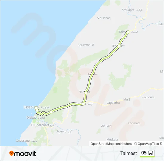 05 Bus Line Map