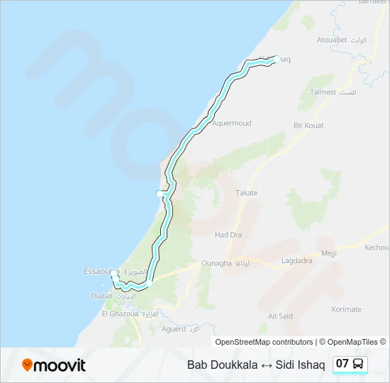 07 Bus Line Map