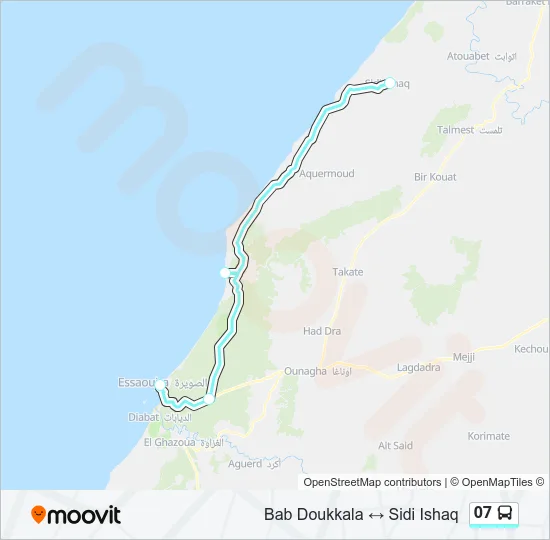 07 Bus Line Map