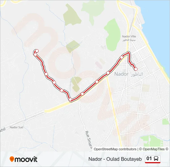 01 Bus Line Map