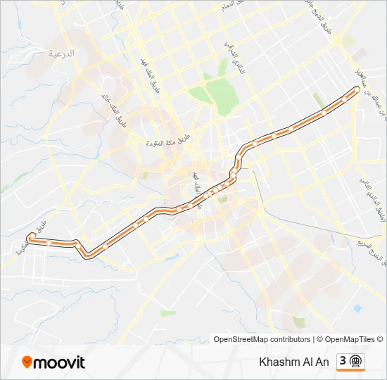 3 Metro Line Map